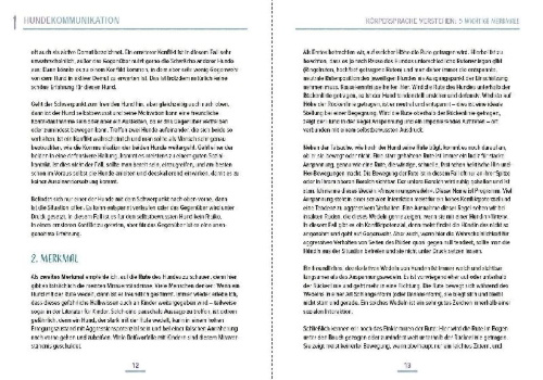 Buchcover und Innenansicht für das Buch: Das Hundesprachbuch