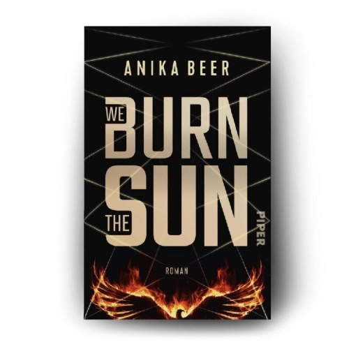 Buchcover und Innenansicht für das Buch: We Burn the Sun