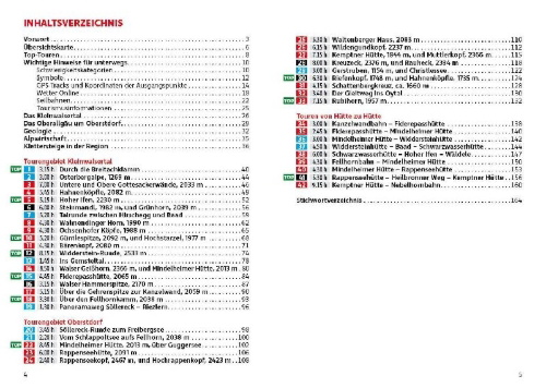 Buchcover und Innenansicht für das Buch: ROTHER Wanderführer Kleinwalsertal