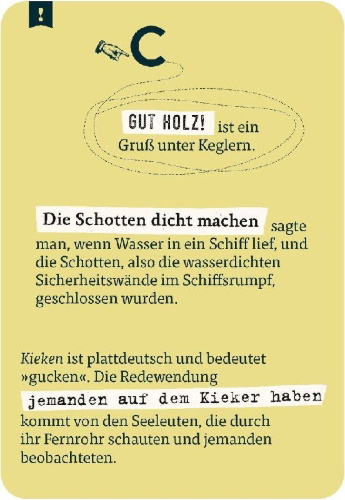 Buchcover und Innenansicht für das Buch: Das große Quiz der Redewendungen & Sprichwörter