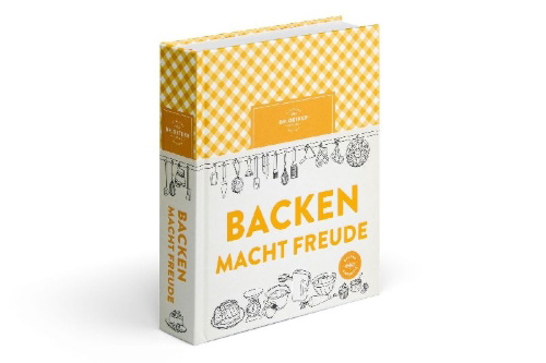 Buchcover und Innenansicht für das Buch: Backen macht Freude