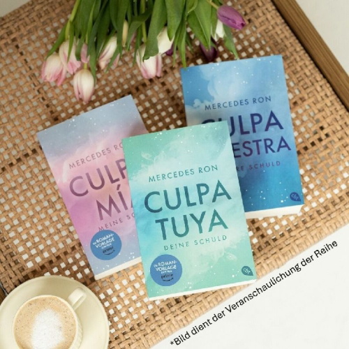 Buchcover und Innenansicht für das Buch: Culpa Mía #1