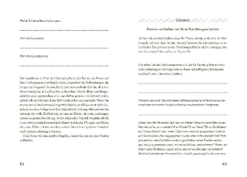 Buchcover und Innenansicht für das Buch: The Official It Didn't Start With You Workbook. Practical Exercises to Break the Cycle of Inherited Family Trauma