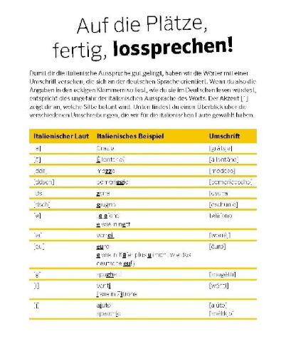 Buchcover und Innenansicht für das Buch: PONS Italienisch ohne ähm