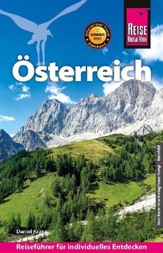 Buchcover und Innenansicht für das Buch: Reise Know-How Reiseführer Österreich