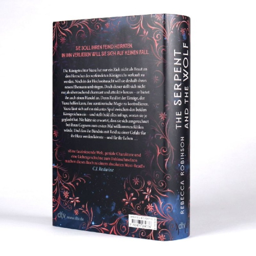 Buchcover und Innenansicht für das Buch: The Serpent and the Wolf