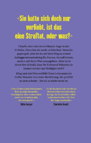 Buchcover und Innenansicht für das Buch: Gelbe Monster