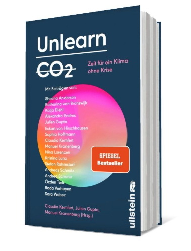 Buchcover und Innenansicht für das Buch: Unlearn CO2