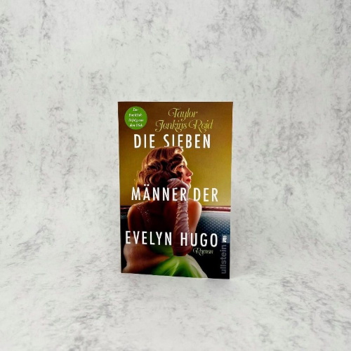 Buchcover und Innenansicht für das Buch: The Seven Husbands of Evelyn Hugo