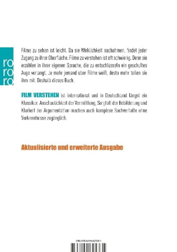 Buchcover und Innenansicht für das Buch: Film verstehen