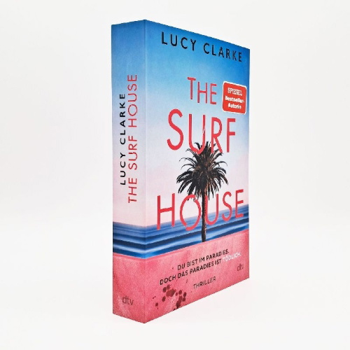 Buchcover und Innenansicht für das Buch: The Surf House