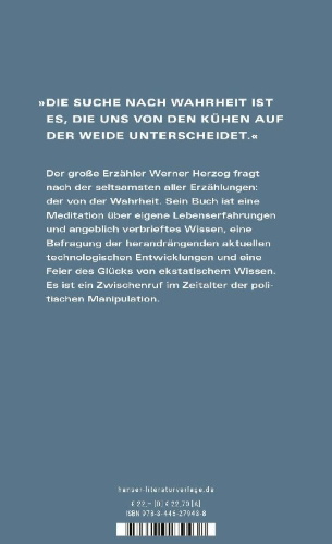 Buchcover und Innenansicht für das Buch: Die Zukunft der Wahrheit