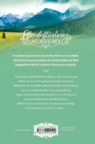 Buchcover und Innenansicht für das Buch: Pferdeflüsterer-Academy, Band 5: Zerbrechliche Träume