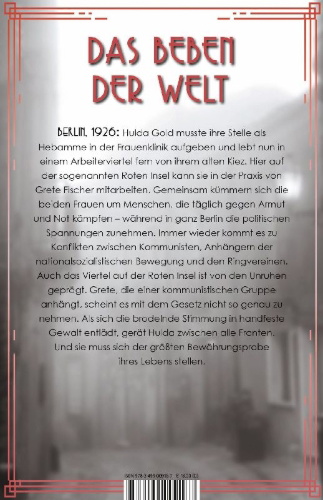 Buchcover und Innenansicht für das Buch: Fräulein Gold: Die Rote Insel
