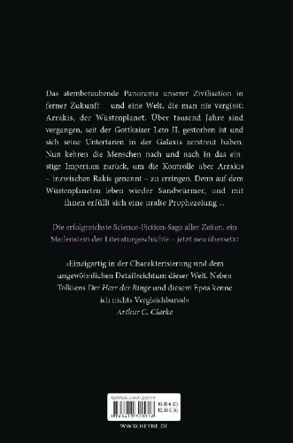 Buchcover und Innenansicht für das Buch: Heretics of Dune