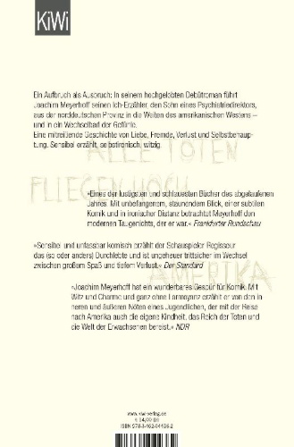 Buchcover und Innenansicht für das Buch: Alle Toten fliegen hoch