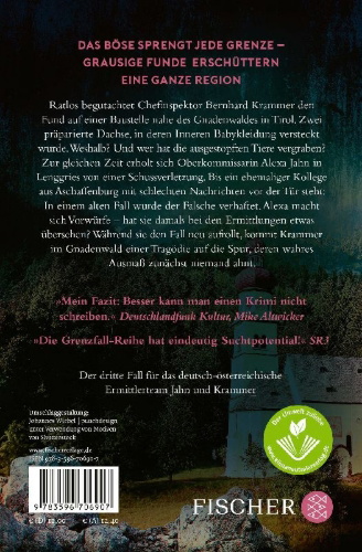 Buchcover und Innenansicht für das Buch: Grenzfall - In der Stille des Waldes