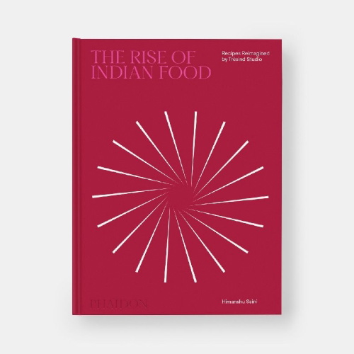 Buchcover und Innenansicht für das Buch: The Rise of Indian Food