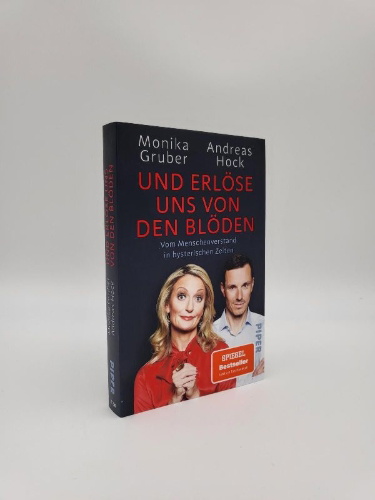 Buchcover und Innenansicht für das Buch: Und erlöse uns von den Blöden