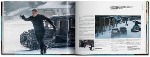 Buchcover und Innenansicht für das Buch: The James Bond Archives. "No Time To Die" Edition