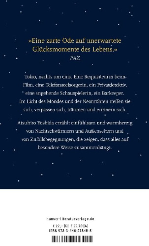 Buchcover und Innenansicht für das Buch: Oyasumi Tokyo