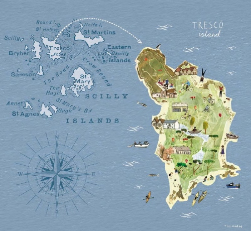Buchcover und Innenansicht für das Buch: Island Dreams - Die Imkerei am Meer