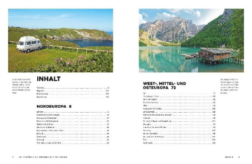 Buchcover und Innenansicht für das Buch: Yes we camp! Europa