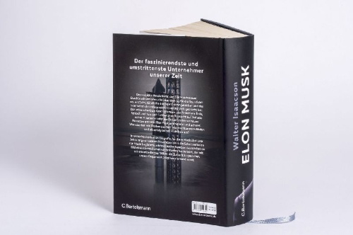 Buchcover und Innenansicht für das Buch: Elon Musk