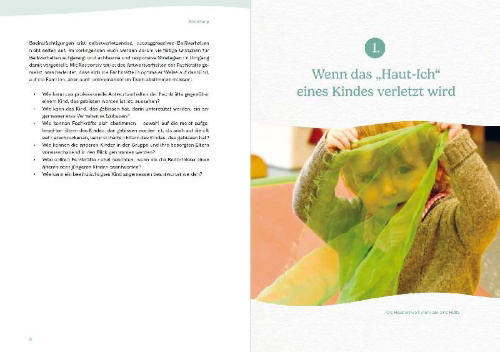 Buchcover und Innenansicht für das Buch: Wenn Kinder beißen