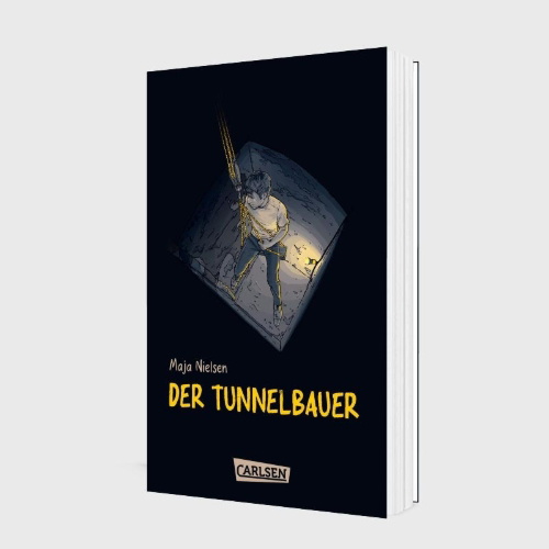 Buchcover und Innenansicht für das Buch: Der Tunnelbauer