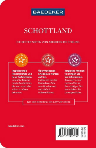 Buchcover und Innenansicht für das Buch: Baedeker Reiseführer Schottland