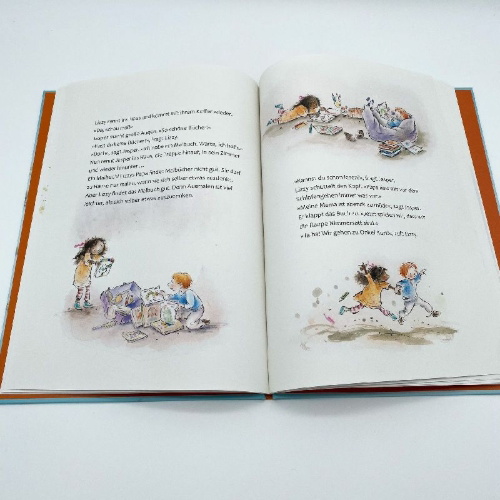 Buchcover und Innenansicht für das Buch: Ik ga bji Japie wonen