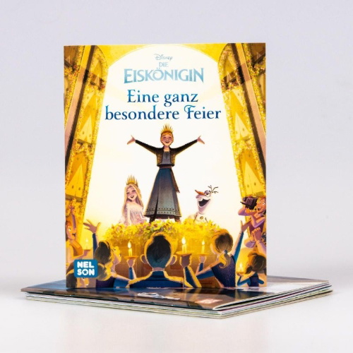Buchcover und Innenansicht für das Buch: Nelson Mini-Bücher: 4er Disney Die Eiskönigin 21-24