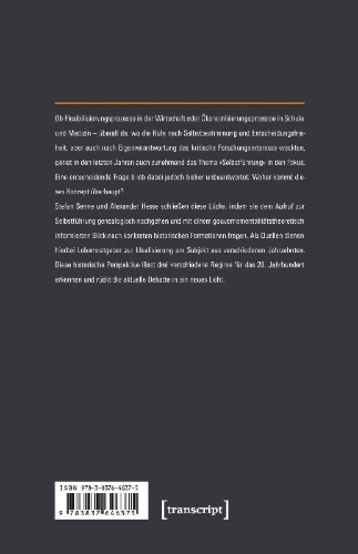 Buchcover und Innenansicht für das Buch: Genealogie der Selbstführung