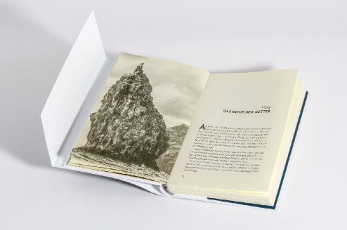 Buchcover und Innenansicht für das Buch: Les piliers de la mer