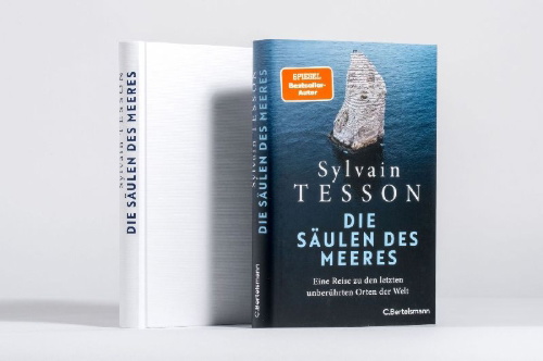 Buchcover und Innenansicht für das Buch: Les piliers de la mer