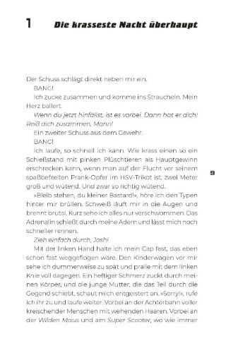 Buchcover und Innenansicht für das Buch: Rausgekickt! Da waren's nur noch zehn