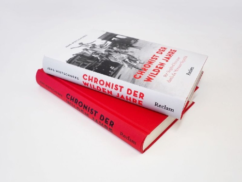 Buchcover und Innenansicht für das Buch: Chronist der wilden Jahre. Mit Siegfried Kracauer durch die Weimarer Republik