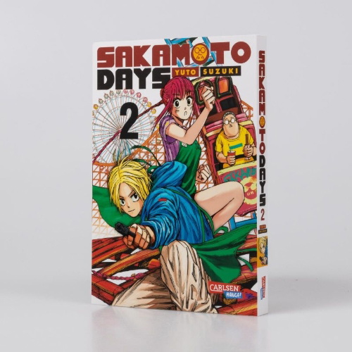 Buchcover und Innenansicht für das Buch: Sakamoto Days
