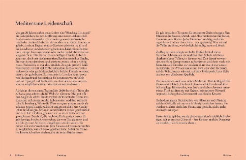 Buchcover und Innenansicht für das Buch: Mediterra