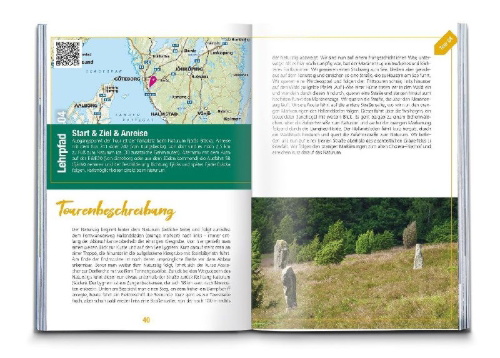 Buchcover und Innenansicht für das Buch: KOMPASS Endlich Wildnis - Skandinavien, Südschweden & Südnorwegen