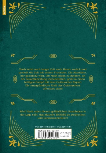 Buchcover und Innenansicht für das Buch: Mashle