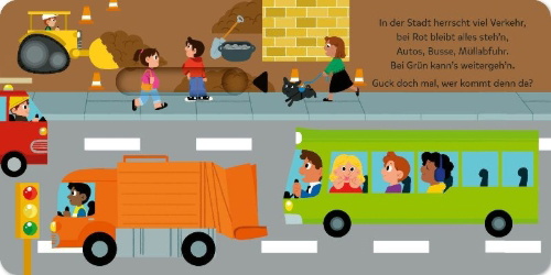 Buchcover und Innenansicht für das Buch: Push and Pull: Where are they going?
