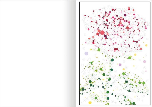 Buchcover und Innenansicht für das Buch: Stickern nach Zahlen - Wunderbare Natur