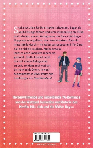 Buchcover und Innenansicht für das Buch: The Heartbreak Chronicles #1 von 3