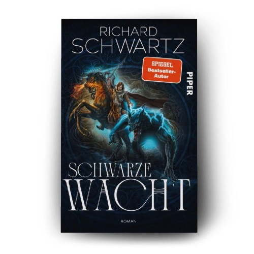 Buchcover und Innenansicht für das Buch: Schwarze Wacht