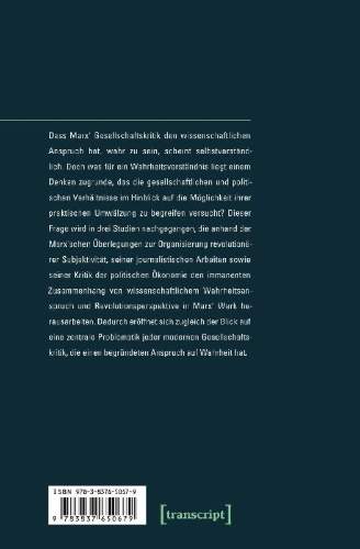 Buchcover und Innenansicht für das Buch: Wahrheit und Revolution