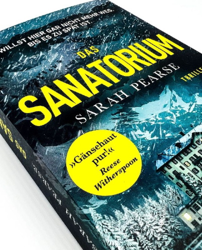 Buchcover und Innenansicht für das Buch: The Sanatorium