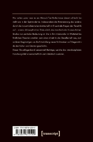 Buchcover und Innenansicht für das Buch: Tierethik transdisziplinär