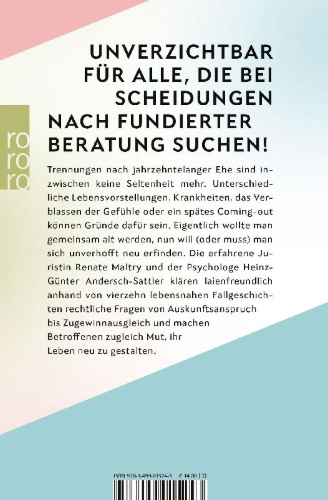 Buchcover und Innenansicht für das Buch: Doch noch scheiden oder weiter leiden?